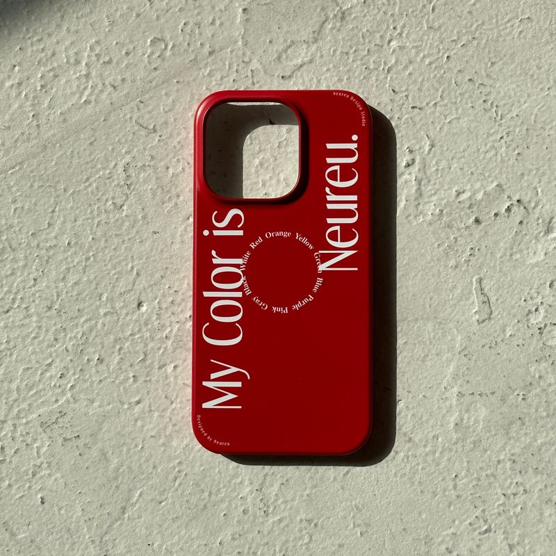 My Color Case (Red Slim Hard)