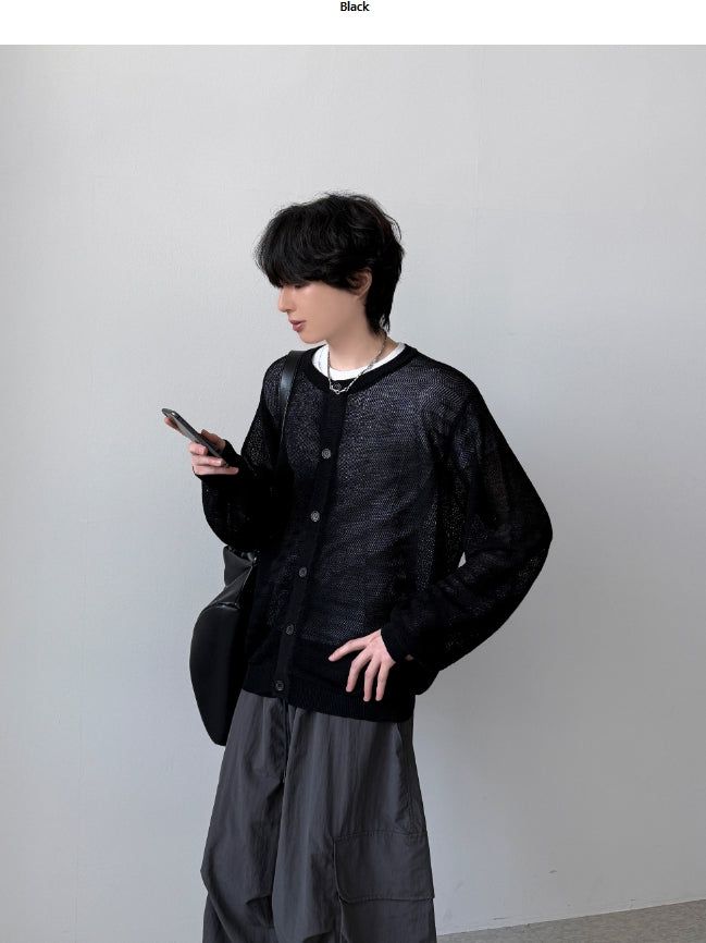 サイレンメッシュサマーカーディガン