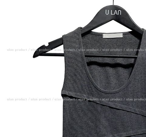 Kona cutting sleeveless bolero set