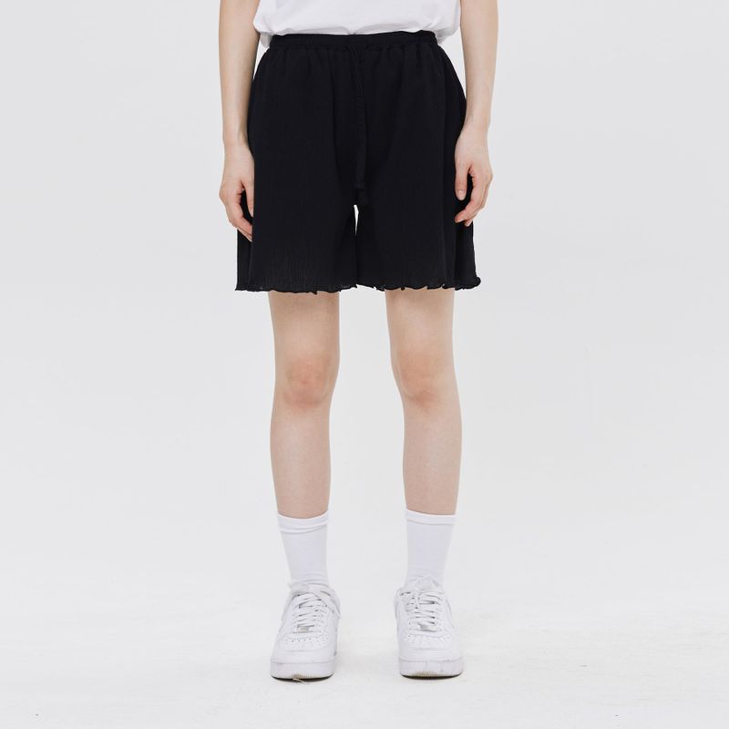 BANDING PLEATS SHORTS