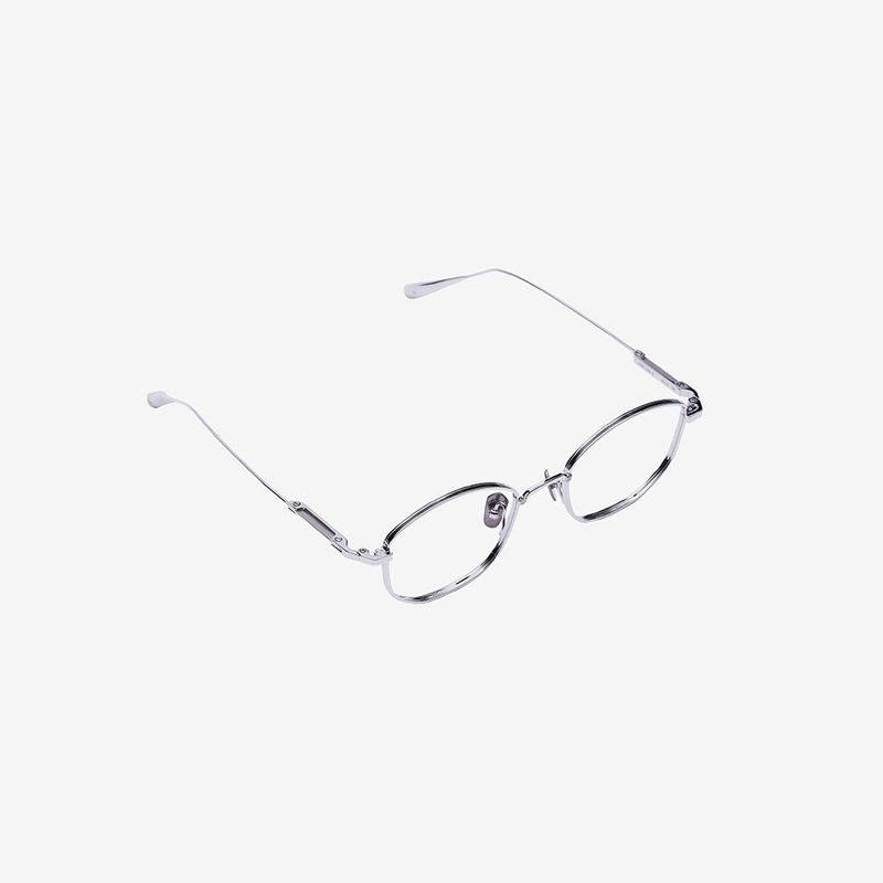 Knouun polygon titanium glasses CODE. 102. E Silver