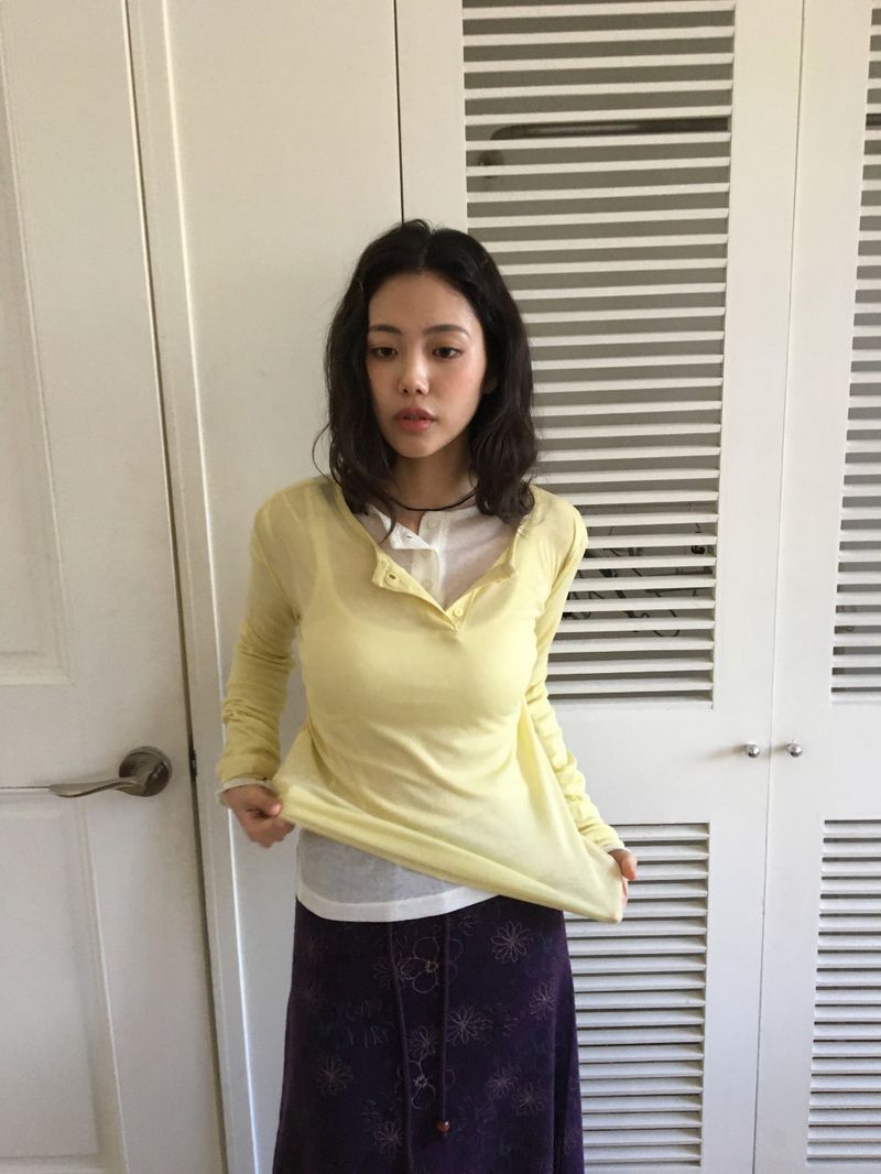 [MD's Pick]Button Long Sleeve (7 Colors)