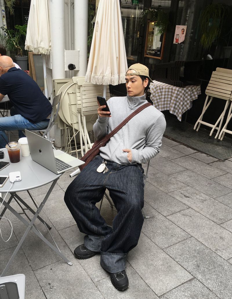 HOLY IN CODE（ホーリーインコード）の「No.1423 M high neck ZIP-UP (3color)（Tops）」
