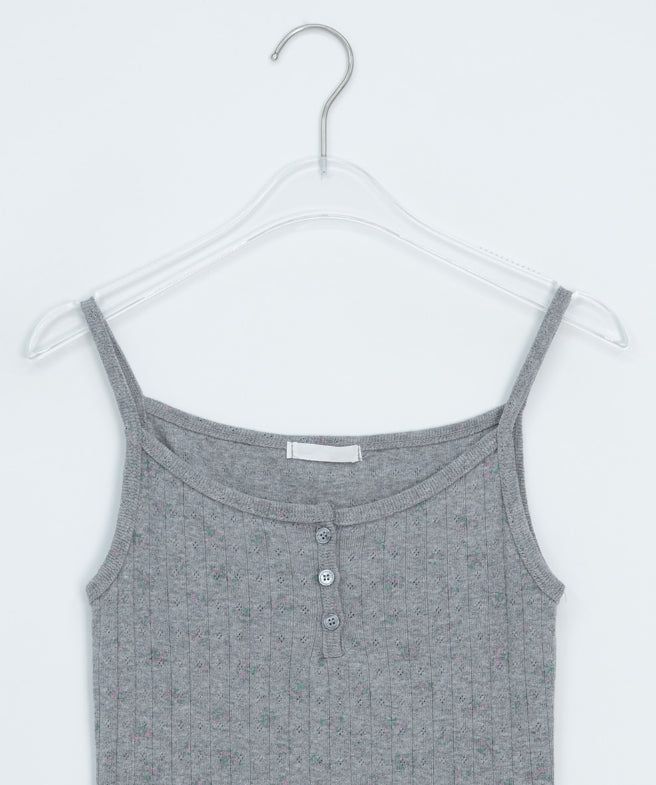 Rue Ribbed Snap Sleeveless