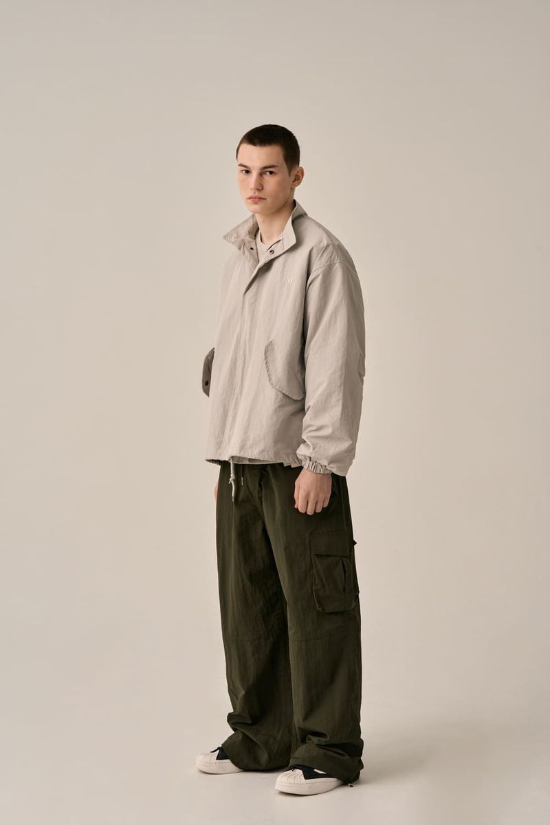 SAFARI WINDBRAKER - LIGHTGRAY