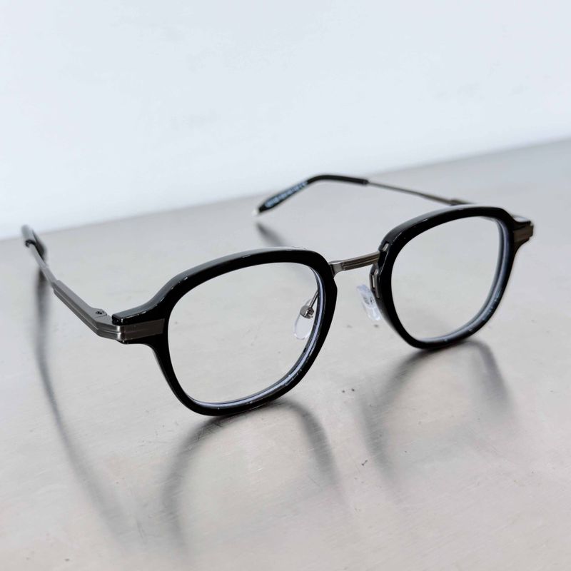 Minimal Black Optical Glasses