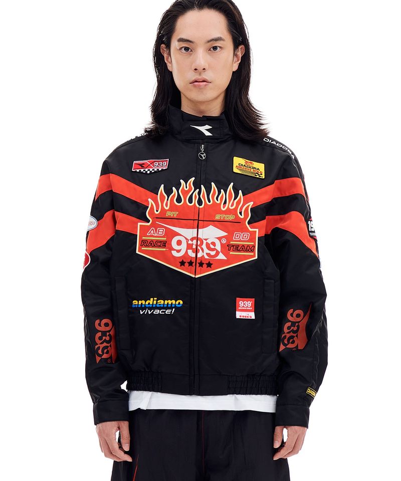 ARCHIVE BOLD（アーカイブボールド）の「[Archive Bold X Diadora] RACING JACKET (BLACK)（Jackets/Outerwear）」