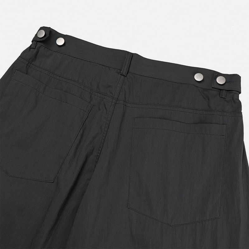 Brit light curved wide pants