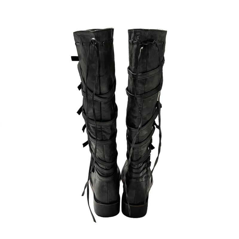Washing strap long boots