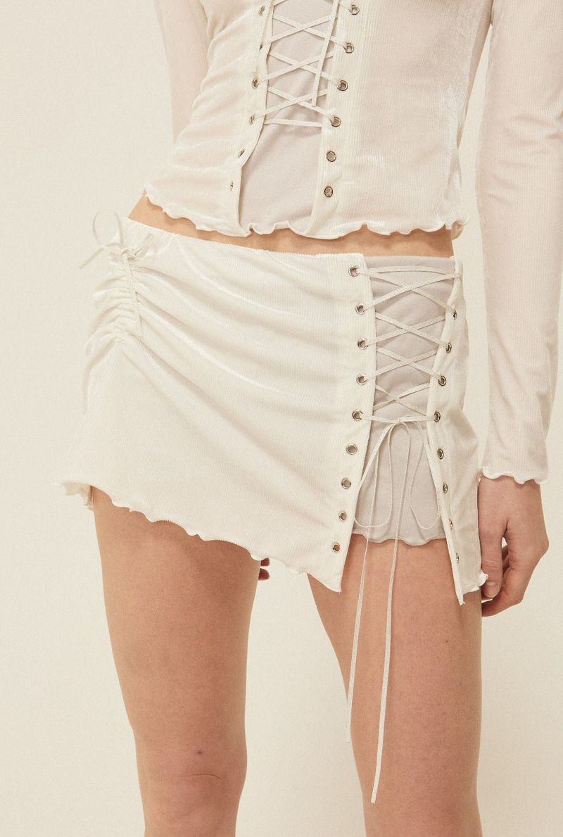 threetimes（スリータイムズ）の「Briana skirt（Skirts）」
