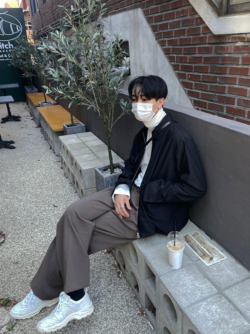 Mog Reverse Pintuck Slacks (4color)