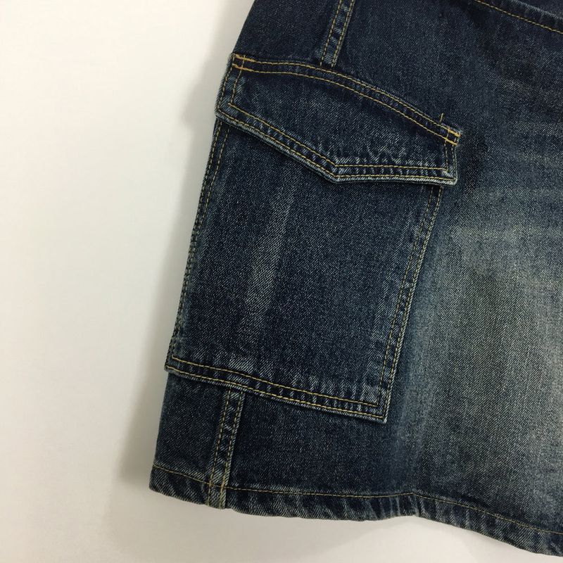 Low layered denim skirt (1color)