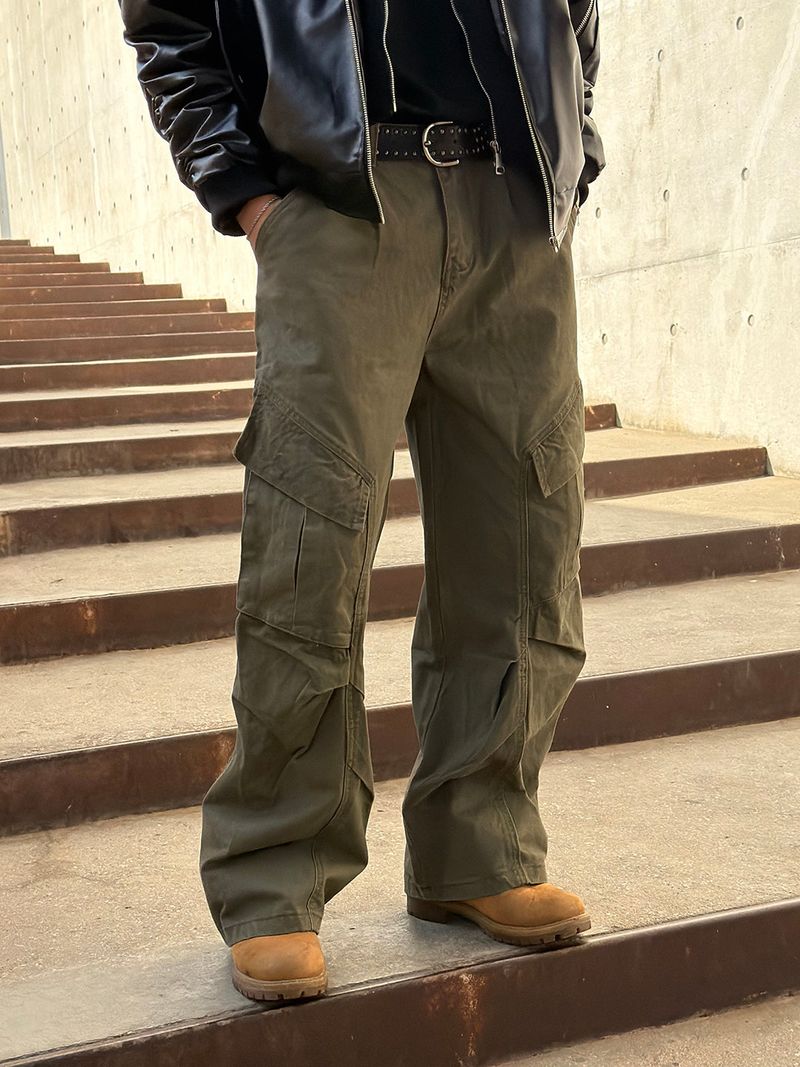 LAURANT(ロラン)の「Pigment pocket cargo pants(3color)(Pants)」