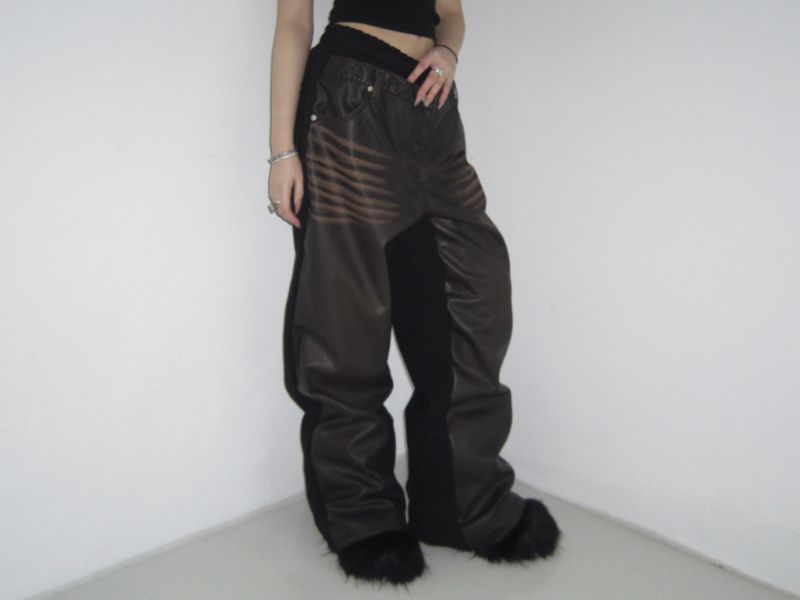 Vegan leather sweat-PT