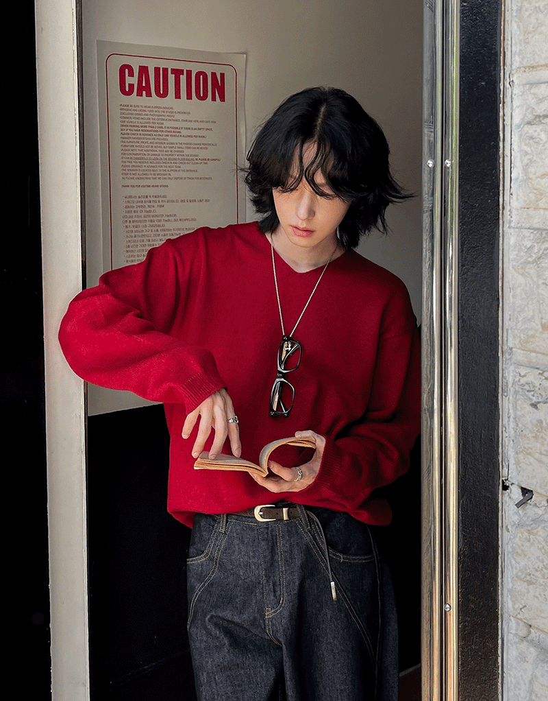 2PLAN(ツープラン)の「Modi loose fit v-neck knit(Tops)」