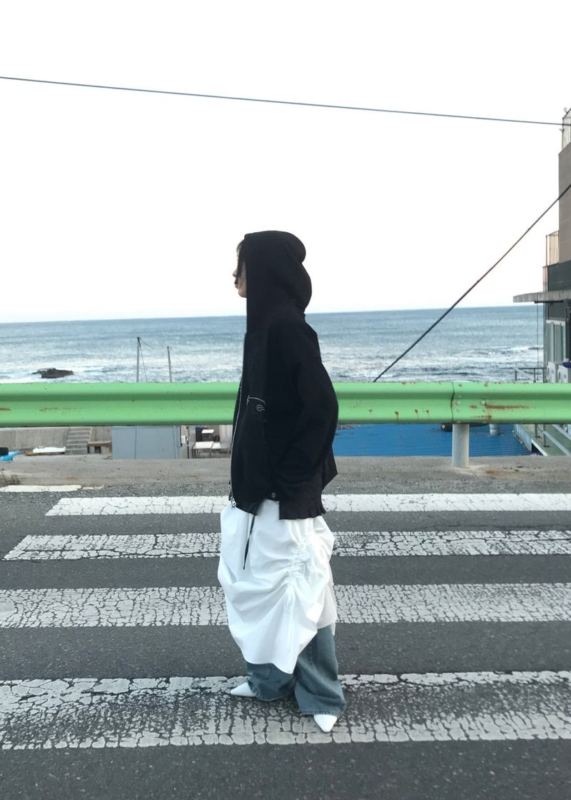 SIDE STRAP SHIRRING SK