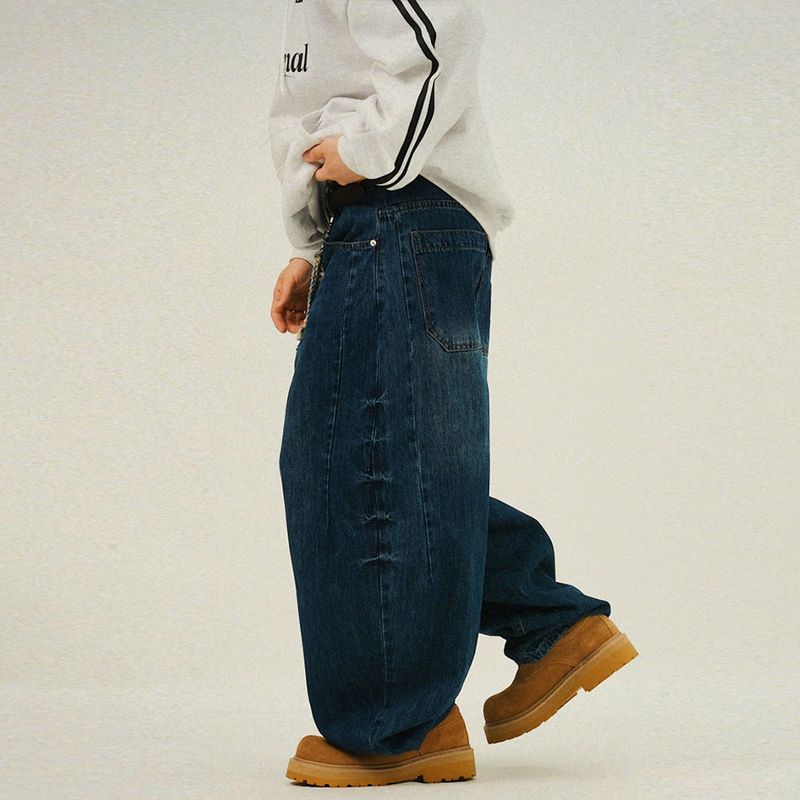 SEMIKAJI（セミカジ）の「BD Side Button Balloon Denim Pants（Pants）」