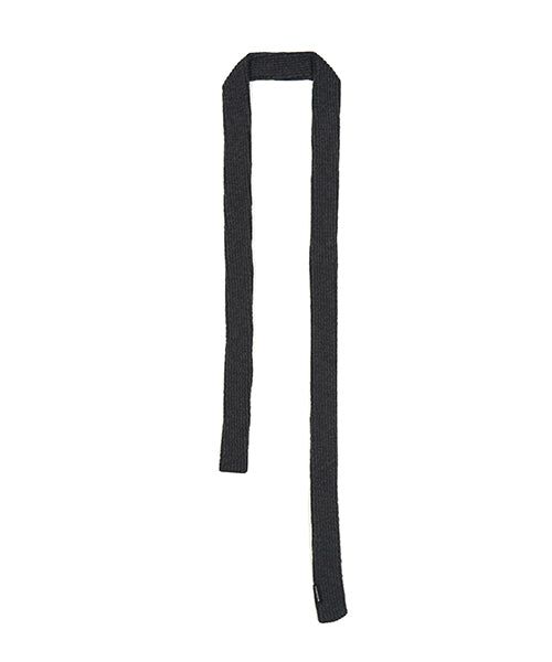 ZIZEMUSEUM(ジゼミュージアム)の「KNIT TUBE TOP MUFFLER (CHARCOAL)(Fashion Accessories)」
