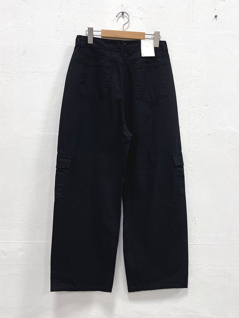 SLASH CARGO COTTON PANTS (2COLOR)