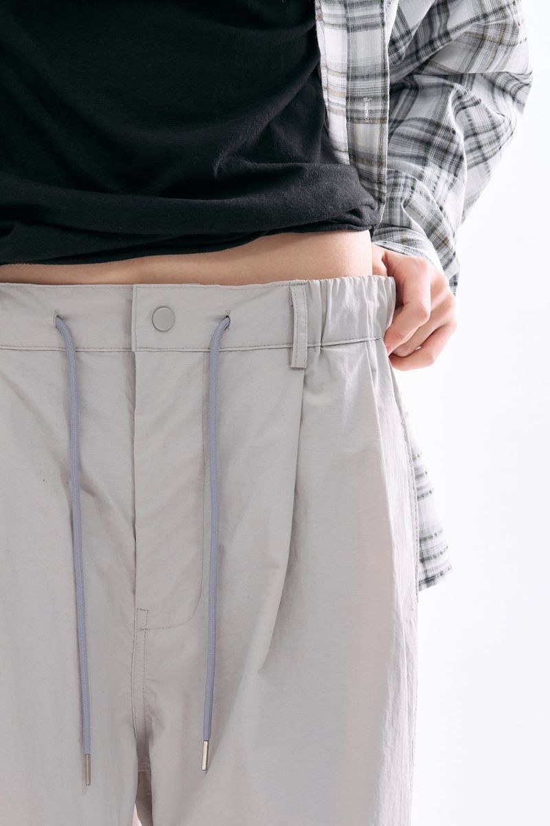 Aether rivet snap nylon pants