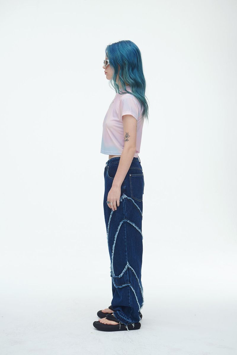 Comma Denim Pants Blue