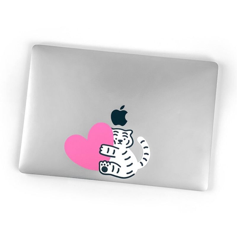 HUG TIGER FACE BIG REMOVABLE STICKER