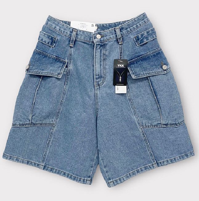 De Lap Incision Cargo Bermuda Pants (127)