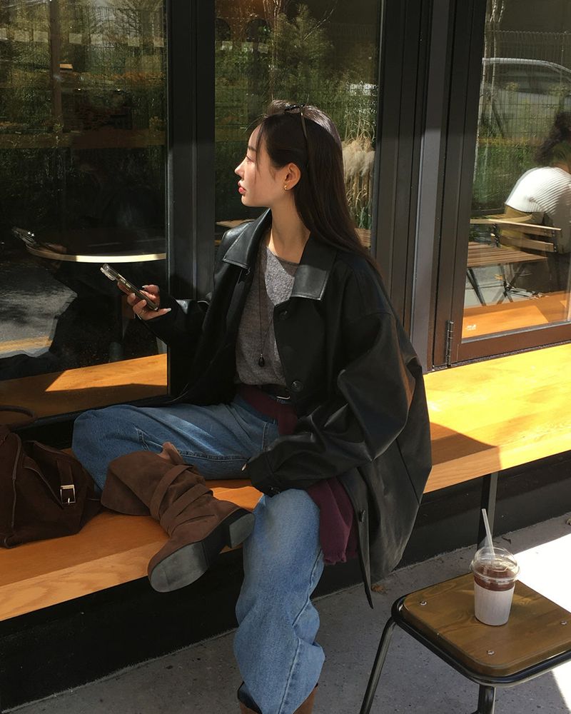[ORIGINAL] Loose Straight Denim Pants