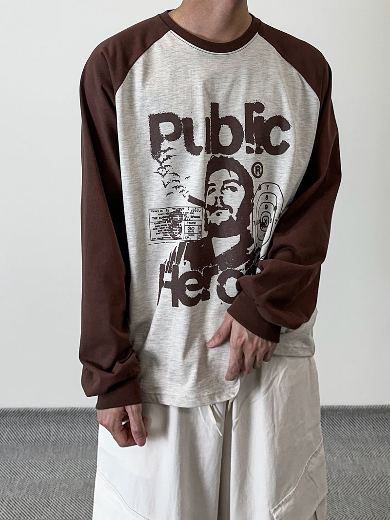 Smoke Raglan Long sleeve