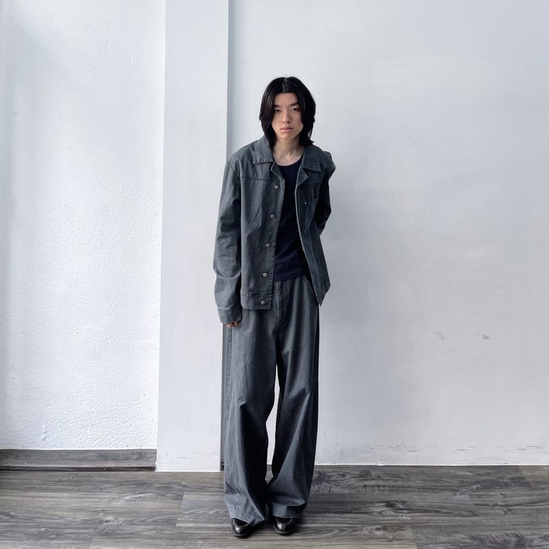Retro-Tone Lapel Jacket