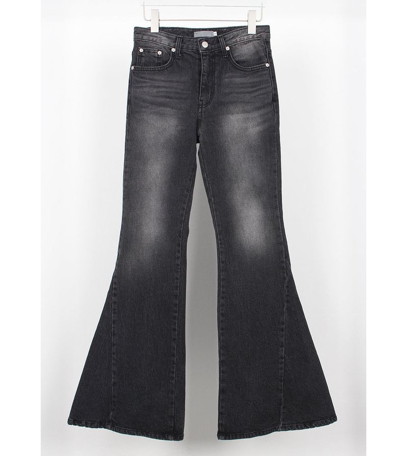 BLACK CAT BOOTS CUT DENIM