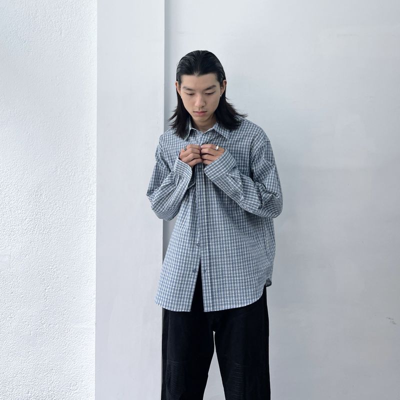 Airy Micro Check Shirt