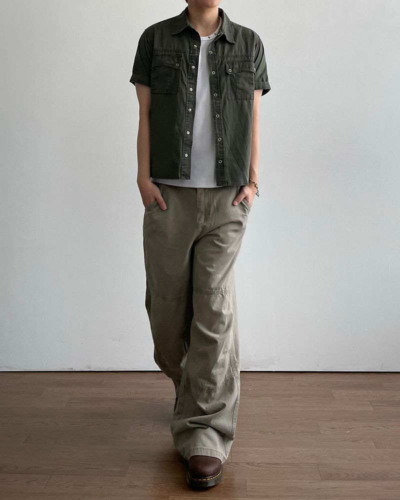 Drif Dyeing Short Sleeve Shirt