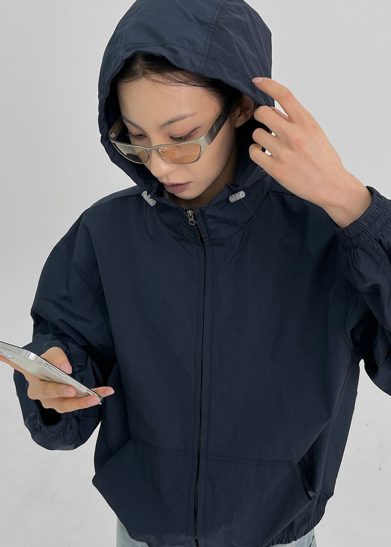 [MADE] Kuni Nylon Windbreaker Jumper