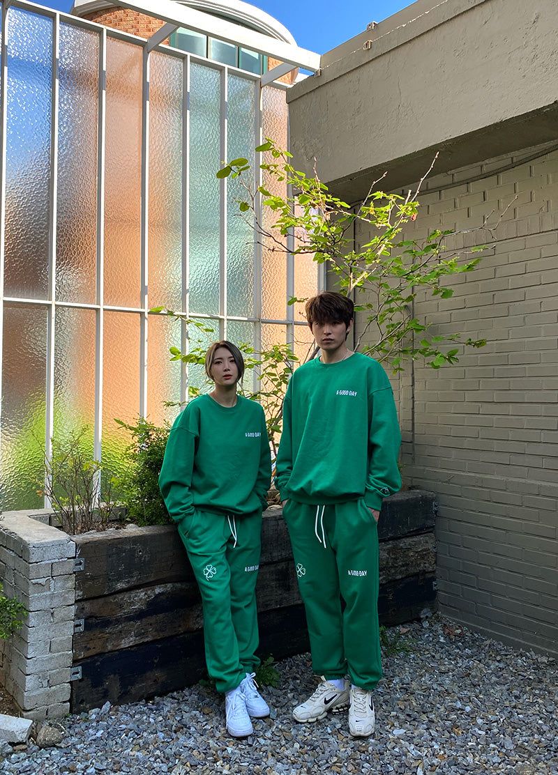FLOVER MTM SWEAT SHIRTS (GREEN)