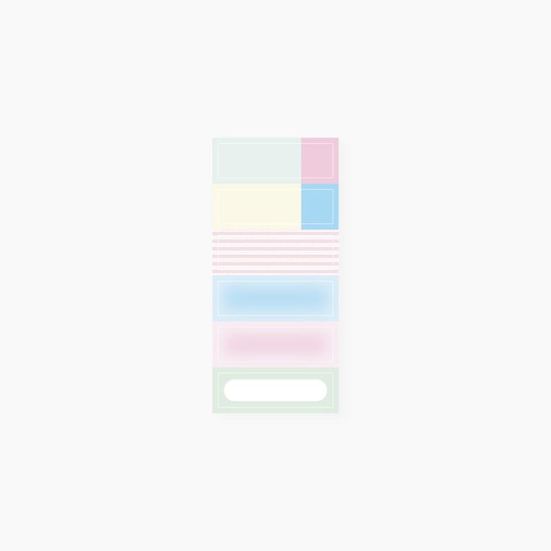 Kindablue（カインダブルー）の「パターンラベルステッカー (1 ~ 5セット)（雑貨/ステーショナリー）」