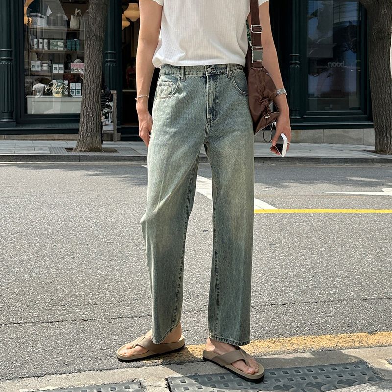 lemenne（ルメンヌ）の「LMN All-Day Back Banding Regular Fit Denim Pants (6 colors)（Pants）」