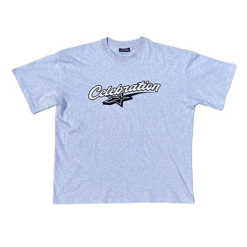 TOM'S BIRTHDAY（トムズバースデー）の「TBD Celebration OVER SIZE T-shirts WHITE（Tops）」