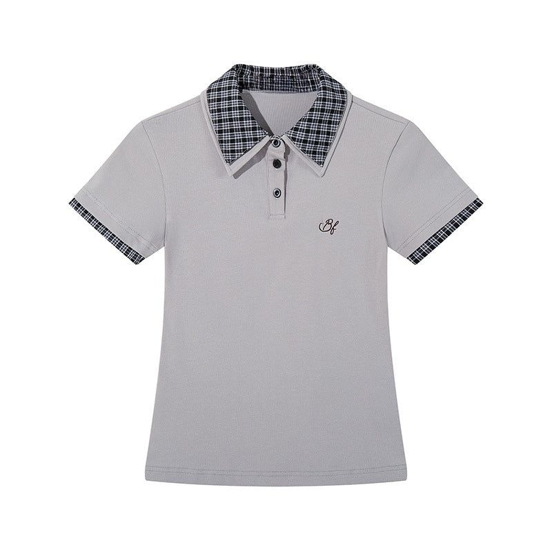 Tori Mood Check Polo Top
