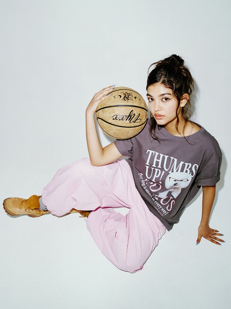 GENIUS PUPPY TEE CHARCOAL