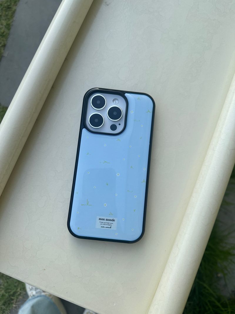 sky flower phone case 