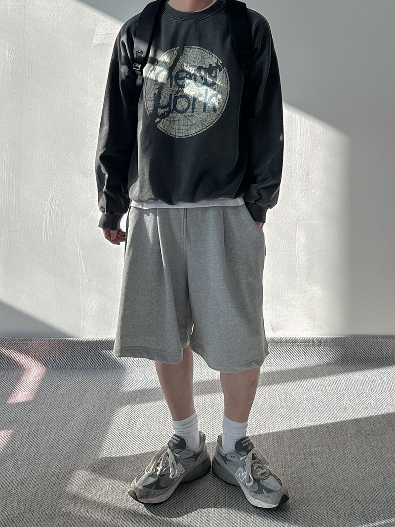 MODE バミューダスウェットパンツ