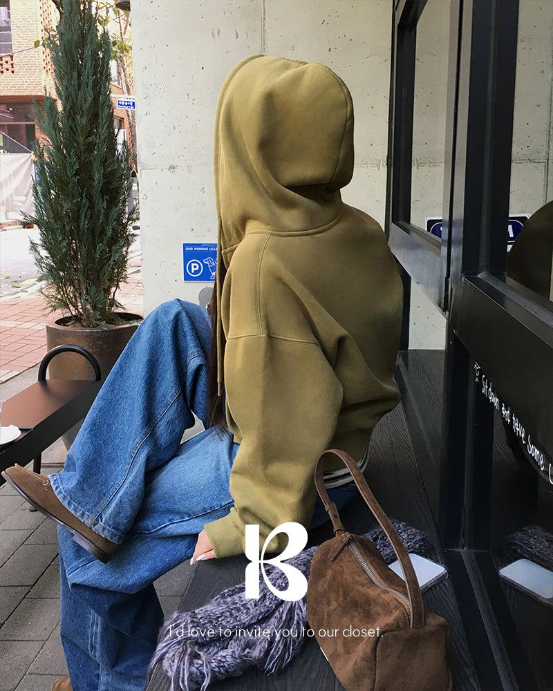 [ORIGINAL] Tibet 2-Way Cropped Hood Zip-Up