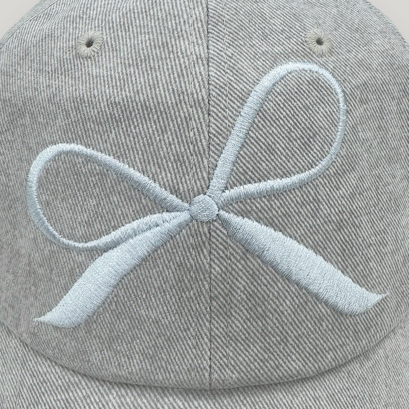 Gray Pigment Ribbon Cap