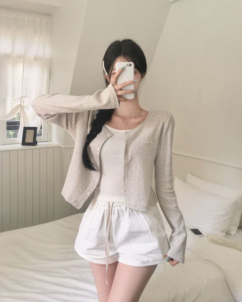 BEIDELLI（ベイデリー）の「[MADE] Rose Punching Long Sleeve Cardigan（Tops）」