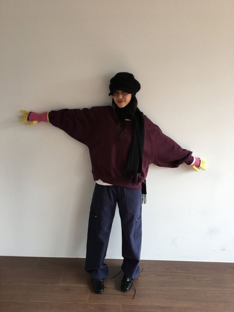 Angora Knit Beret (3color)