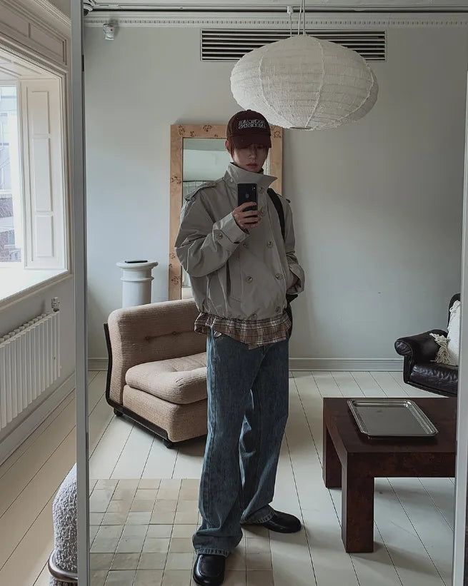 Danvent Washing Bootcut Wide Denim