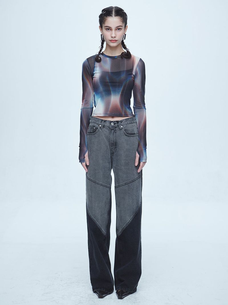 Sserpe（セルぺ）の「Hyper Brush Washing Wide Denim Pants Black（Pants）」