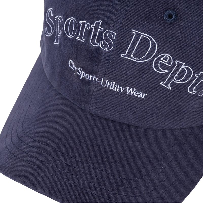 Sports Dept Arch Logo Ballcap - Navy