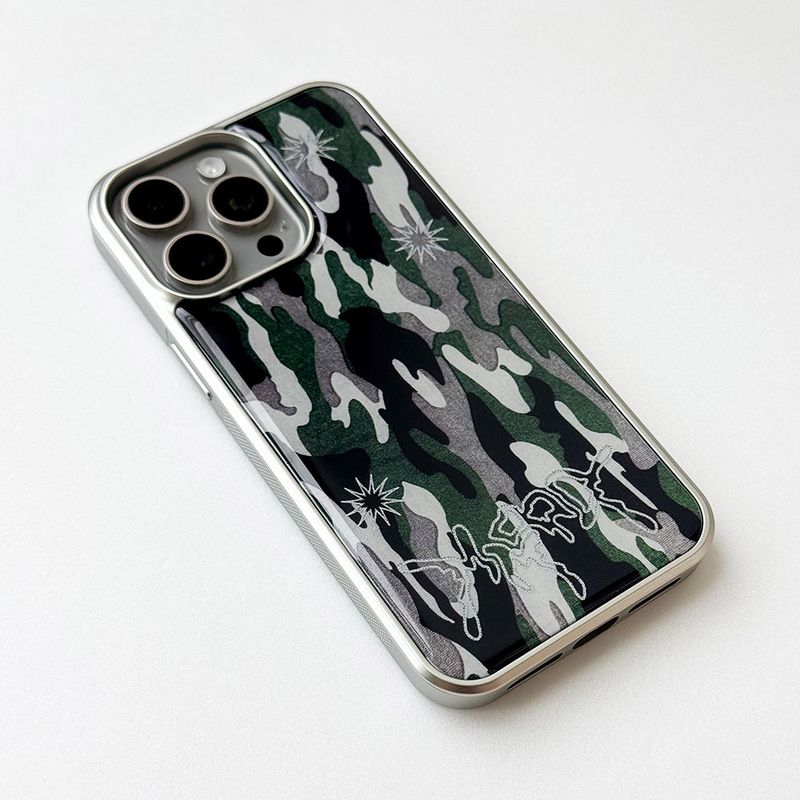 Sharpburst Camouflage Phone Case (SV_Green)